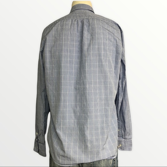 Thomas Mason Light Blue Button Down Shirt M - Picture 2 of 6